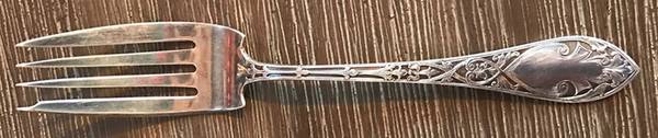 Orleans (Sterling, 1915) Small Solid Cold Meat Serving Fork