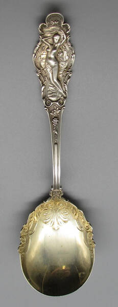 Phoebe (Sterling, 1895) Large Jelly Spoon