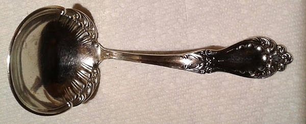 Princess (Sterling, 1900) Small Gravy Ladle, Solid Piece