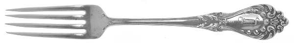 Princess (Sterling, 1900) Monogram Fork