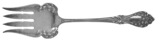 Princess (Sterling, 1900) Large Chipped Beef Fork