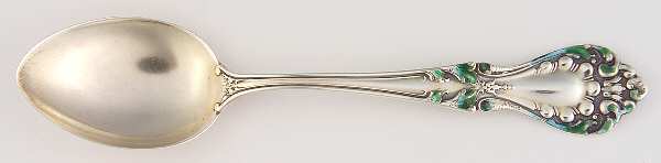 Princess (Sterling, 1900) Enameled Demitasse Spoon