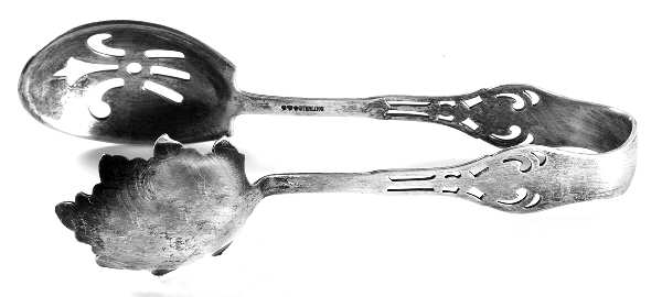 Putnam (Sterling, 1920) Large Ice Serving Tongs