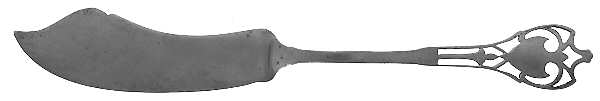 Putnam (Sterling, 1920) Flat Handle Master Butter Knife