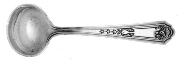 Queen Louise (Sterling, 1912)  Individual Salt Spoon