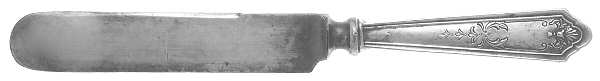 Queen Louise (Sterling, 1912)  Baby Knife with Silverplate Blade