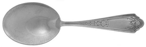 Queen Louise (Sterling, 1912)  Straight Handle Baby Spoon