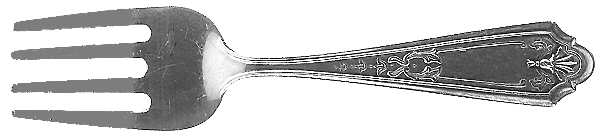 Queen Louise (Sterling, 1912)  Baby Fork