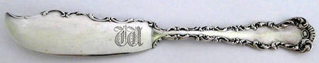 St. Louis (Sterling, 1904) Flat Handle Master Butter Knife