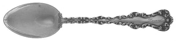 St. Louis (Sterling, 1904) Monogram Teaspoon