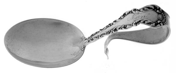 St. Louis (Sterling, 1904) Curved Handle Baby Spoon