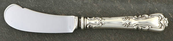 Victoria-New (Sterling, 1900) Butter Spreader Hollow Hdl-Paddle/Stainless Blade