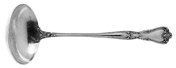 Victoria-New (Sterling, 1900) Solid Piece Cream Ladle