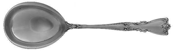 Victoria-New (Sterling, 1900) Preserve Spoon