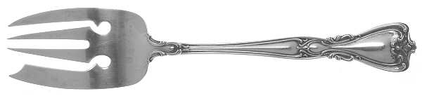 Victoria-New (Sterling, 1900) Individual Solid Fish Fork