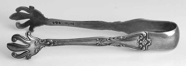Victoria-New (Sterling, 1900) Small Sugar Tongs