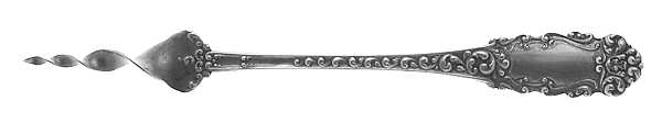 Victoria-Old (Sterling, 1890) One Tine Butter Pick