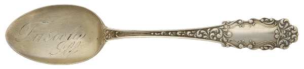 Victoria-Old (Sterling, 1890) Souvenir Spoon (Teaspoon)