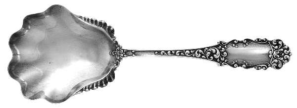 Victoria-Old (Sterling, 1890) Small Solid Berry/Casserole Spoon