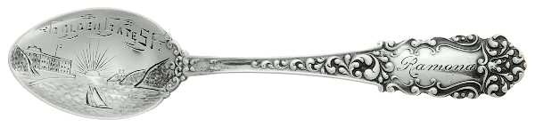 Victoria-Old (Sterling, 1890) Souvenir Spoon (Demitasse)