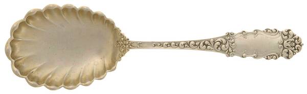 Victoria-Old (Sterling, 1890) Large Jelly Spoon