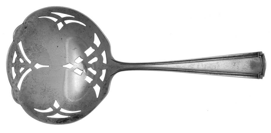 Wentworth (Sterling, 1913, No Monograms) Solid Bon Bon Spoon with Pierced Bowl