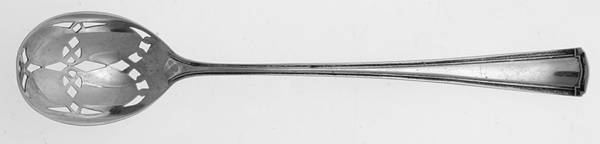 Wentworth (Sterling, 1913, No Monograms) Pierced Bowl Short Handle Olive Spoon