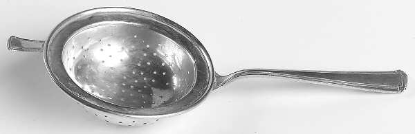 Wentworth (Sterling, 1913, No Monograms) Solid Individual Overcup Tea Strainer