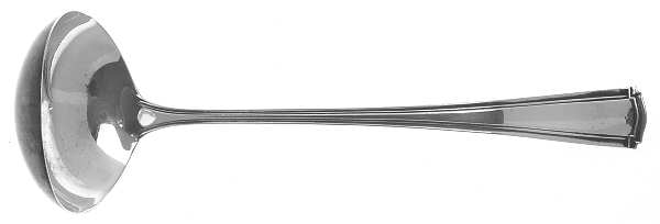Wentworth (Sterling, 1913, No Monograms) Ladle-Cream/Solid Piece-Small