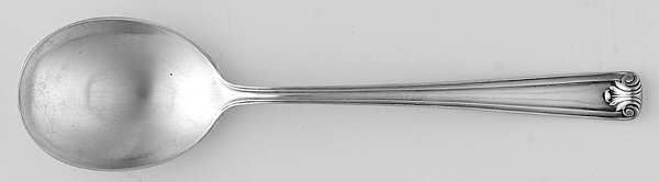 Windsor Manor (Sterling, 1940) Round Bowl Soup Spoon (Cream Soup)