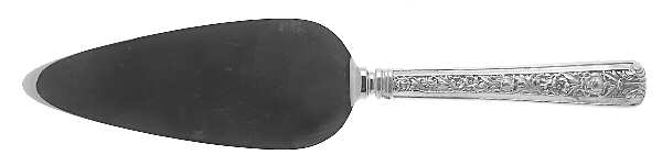 Windsor Rose (Sterling, 1940) Pie Server with Stainless Blade