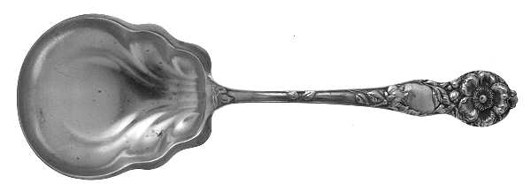 Wild Rose (Sterling, 1905) Large Solid Berry/Casserole Spoon