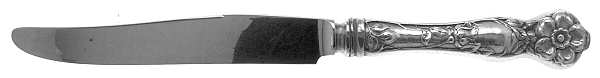 Wild Rose (Sterling, 1905) New French Hollow Knife with Bolster