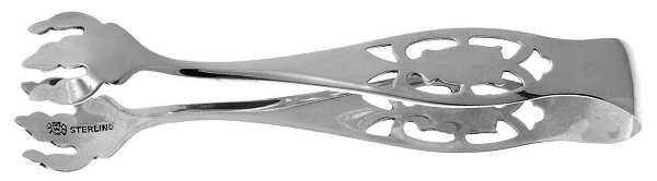 WED9 (Sterling) Small Sugar Tongs