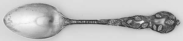 Pine Cone (Sterling) Teaspoon
