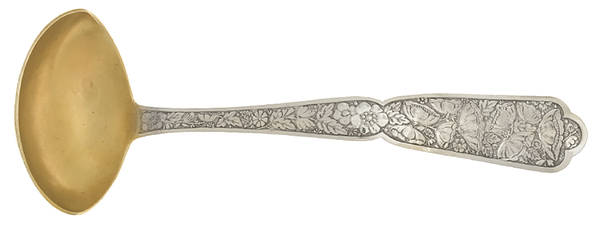 Byzantine (Sterling, 1875) Solid Gravy Ladle by Wood & Hughes