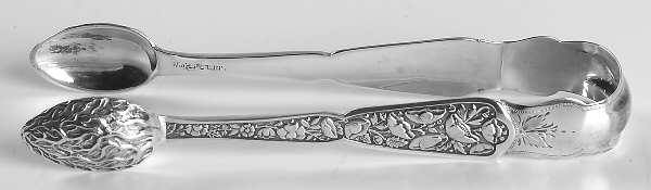 Byzantine (Sterling, 1875) Large Sugar Tongs