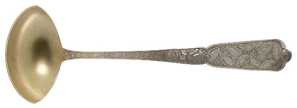 Byzantine (Sterling, 1875) Small Solid Soup Ladle