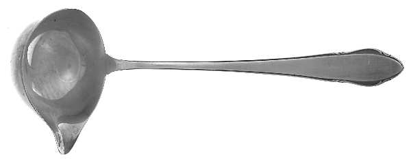 WMF37 (SILVERPLATE) Solid Gravy Ladle