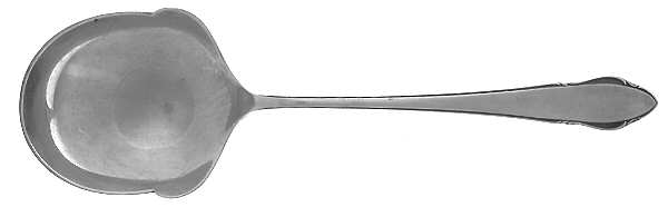 WMF37 (SILVERPLATE) Solid Smooth Casserole Spoon