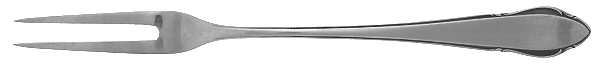 WMF37 (SILVERPLATE) Solid Serving Fork
