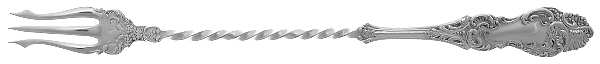 Three (Silverplate) Long Handle Pickle/Olive Fork