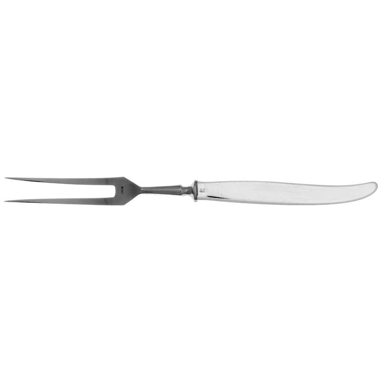 Laurel -Stockholm (Silverplate) Large Stainless-Prong Roast Carving Fork