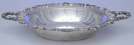 Baroque (Silverplate, Hollowware, Older) Chafing Dish No Lid