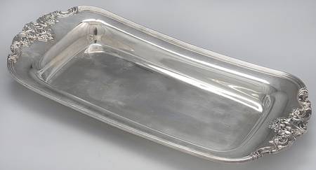 Baroque (Silverplate, Hollowware, Older) 13" Bread Tray