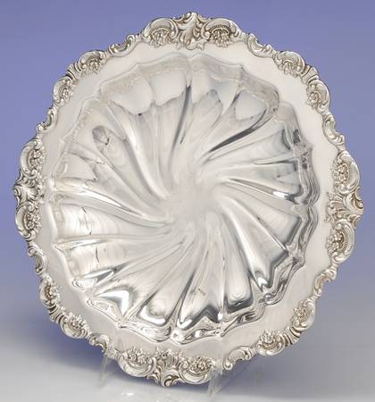 Baroque (Silverplate, Hollowware, Older) 12" Buffet Dish/Tray