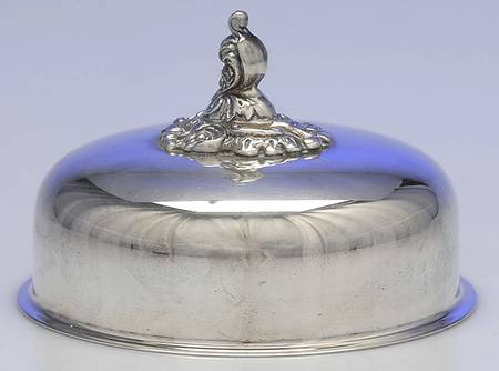 Baroque (Silverplate, Hollowware, Older) Lid for Round Butter