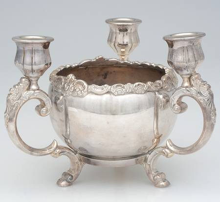 Baroque (Silverplate, Hollowware, Older) Silverplate Epergne