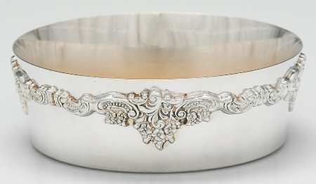 Baroque (Silverplate, Hollowware, Older) Silverplate Wine Coaster
