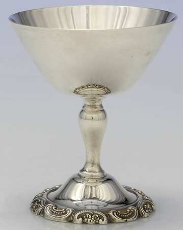 Baroque (Silverplate, Hollowware, Older) Champagne Sherbet